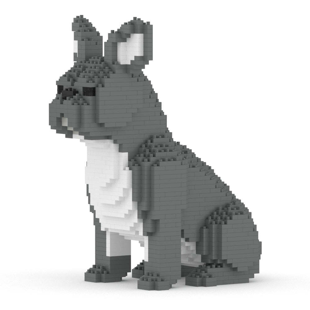 French Bulldog Sculptures (JEKCA Lego Brick) DIY Kit