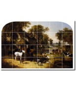 John Frederick Herring Country Painting Ceramic Tile Mural BTZ04236 - $4,505.74 MXN+