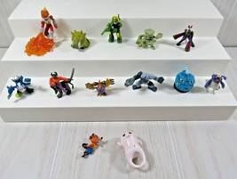 Assorted figures lot Bandai Megaman Digimon Crash bandicoot wowee monster - £31.64 GBP