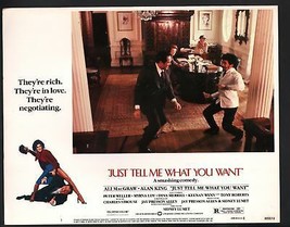Just Tell Me What You Want Lobby Card-Ali MacGraw and Alan King dancing. - £20.24 GBP