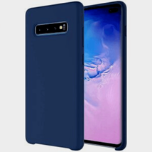 For Samsung S10 Plus Liquid Silicone Gel Rubber Shockproof Case MIDNIGHT BLUE - £4.60 GBP