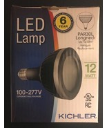 KICHLER  18112 LED PAR30 12W 120V 25 Deg Wide Spot Wet 3000K Bulb New In... - $25.60 CAD