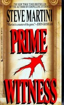 Prime Witness (A Paul Madriani Novel) by Steve Martini / 1994 Paperback Legal - £0.90 GBP