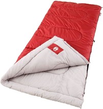 Cool Weather Sleeping Bag | 30°F Palmetto Sleeping Bag | Coleman, Red. - £48.59 GBP