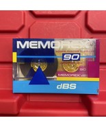 Memorex 90 DBS Normal Position EQ Blank Cassette Tape 135m NEW Vintage 1... - $18.40 CAD