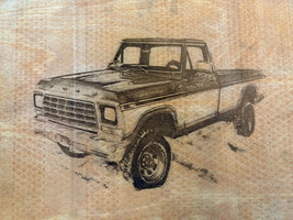 11 X14 in Old Ford Truck Wall Decor - $30.00