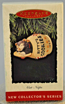 Hallmark - Cat Naps - Kitty&#39;s Cookies - Series # 1 Classic Ornament - £8.93 GBP