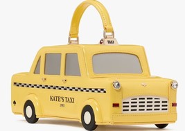 Kate Spade Big Apple NYC 3D Taxi Crossbody Bag Yellow Cab Novelty Handbag - $249.00
