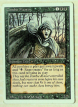 Zombie Master - Revised Series - 1994 - Magic The Gathering - Slight Wear - £9.77 GBP