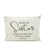 Sister Gifts Funny Sister Gift Makeup Bag Sister Birthday Gift for Best ... - £19.50 GBP