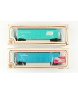 *Lot of 2 Bachmann HO Scale Box Cars Penn Central &amp; Erie Lackawanna - $18.58 CAD