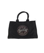 Rare Scentsy Tote Case Organizer Bag Authentic Product Logo Black Gently... - $19.99
