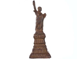 c1920 Kenton Cast Iron Statue of liberty bank - £105.51 GBP