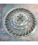 1985 1986 1987 Cadillac Deville Locking 14 inch Wire Spoke Hubcap WO Emblem - $46.77