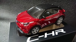 TOYOTA CHR Red &amp; Black Model Car Pull Back Car  Japan C-HR - $32.38