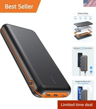 Fast Charging 30000mAh Power Bank - 4 Outputs &amp; LED Light for Outdoor Ad... - $44.00