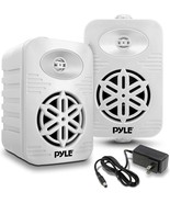 Pyleusa Bluetooth Indoor Outdoor Speakers Pair - 500 Watt Dual, Pdwrbt56Wt - $230.20 CAD