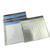 Recollections Scrapbook Album Refill Set of 3 w 10 Sheets + 4x6 Photo Holders 10 - £30.79 GBP