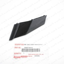 NEW GENUINE TOYOTA 14-19 COROLLA RIGHT FENDER TO COWL HOOD SIDE SEAL 550... - £19.07 GBP