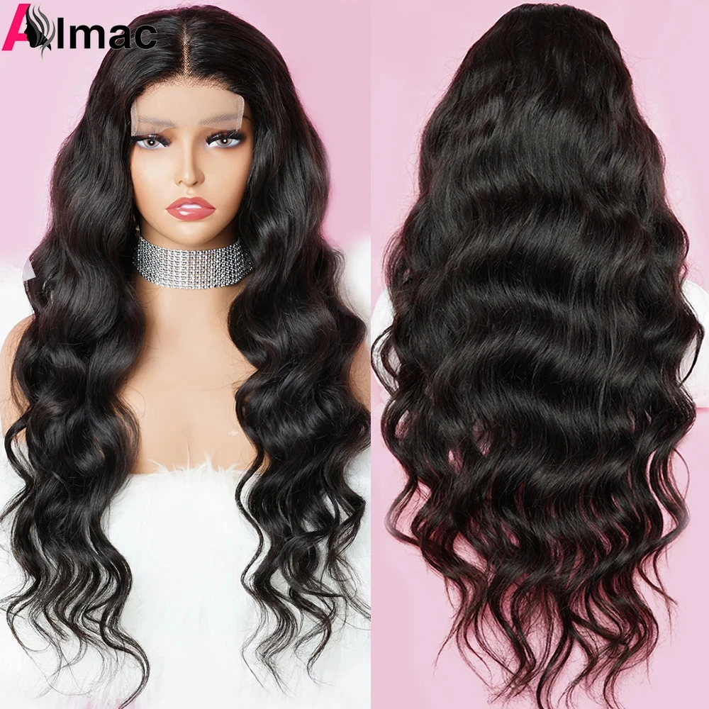 200% Wear And Go Glueless Body Wave Lace Frontal Human Hair Wigs Raw Indian Re - £42.35 GBP+