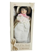 1983 Gorham Doll of The Month “July” VT712, 7” Porcelain Doll ~ VINTAGE - $9.87 CAD