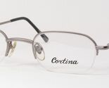 Vintage CORTINA M-006 GUN MATT UNIQUE RARE EYEGLASSES GLASSES 47-20-134m... - $65.65