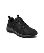 George Men&#39;s Genuine Leather Garret Lace Up Shoes Black Size 12 - $846.55 MXN