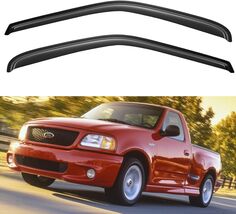 Window Visors Rain Guards for 1997-2003 Ford F150 Standard Cab, 1997-199... - $43.55