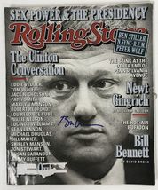 Bill Clinton Signed Autographed Complete &quot;Rolling Stone&quot; Magazine - Life... - £199.83 GBP