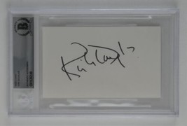 Kirk Douglas Signed Slabbed 3x5 Index Card Cut 20,000 Leagues Under The Sea COA - £79.12 GBP