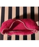 Barbie Bolero 1/2 Jacket Shrug Pink Plush Faux Fur Silver Thread Clothing - $41.68 CAD