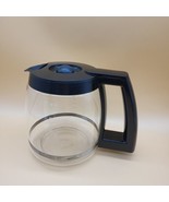 Cuisinart Coffee Pot 12 Cup Replacement Glass Carafe Black Lid Handle - £11.71 GBP
