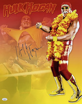 Hulk Hogan Signed 16x20 WWE Photo JSA - £190.81 GBP