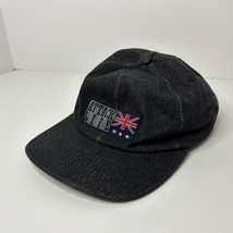 Vintage Greg Norman Black ATTACK LIFE Hat Adjustable Cap Golf - £14.67 GBP