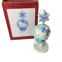Hello Kitty Ice Skating Christmas Heirloom Ornament Sanrio 2008 Carlton Cards - $15.00