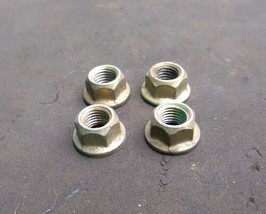 92-00 Civic Front Strut Upper Nut Nuts Bolt Oem Gold 4pcs 94-01 Integra Eg Ek Dc - £10.31 GBP