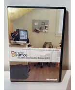 Microsoft Office Student and Teacher Edition 2003 PC Computer Software - $7.58 CAD