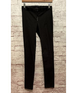 Alice &amp; Olivia Base Legging Pant Front Zip Stretch Black NEW Size 6 (28x32) - £63.07 GBP
