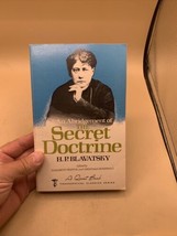 An Abridgement of the Secret Doctrine by H. P. Blavatsky (1967, Trade Paperback, - £11.68 GBP