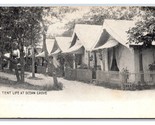 Tent Life at Ocean Grove New Jersey NJ 1909 DB Postcard P25 - $3.51