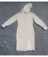 Pretty Little Thing Women&#39;s Hoodie Dress Gray Size 4 - $26.88 CAD