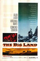 The Big Land Original 1964R Vintage One Sheet Poster - $279.00