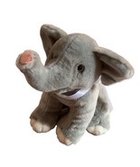 Frankford Gray Elephant Plush Embroidered Heart On Trunk Stuffed Animal Toy - £14.87 GBP