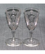 Libbey Rock Sharpe-CARLTON Cordial Glass/ Aperitif 3001 Etched Circles/D... - $13.64 CAD