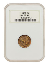 1902 1C NGC MS65RD (OH) - $585.64