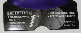 Collegiate Licensed Kansas State Wildcats Reusable Foldable Water Bottle image 3