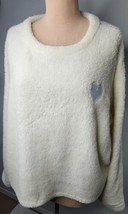 Women&#39;s Sherpa Fleece 2XL Top With Pockets Cozy Soft Heart Relax Fit NEW - $21.03
