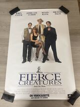 “Fierce Creatures” Original Movie Poster VHS Release Promo 27x40 CV - $19.80