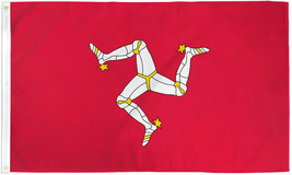 Isle of Man 3x5ft Flag of Isle of Man Manx Flag 3x5 House Flag - £11.00 GBP