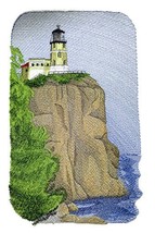 &quot;Captain I See The Light&quot;Custom and Unique Lighthouse[Split Rock Lighthouse] Emb - £23.65 GBP
